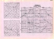 Faribault County, Kiester, Saely, Bricelyn, Homedahl, Minnesota State Atlas 1925c